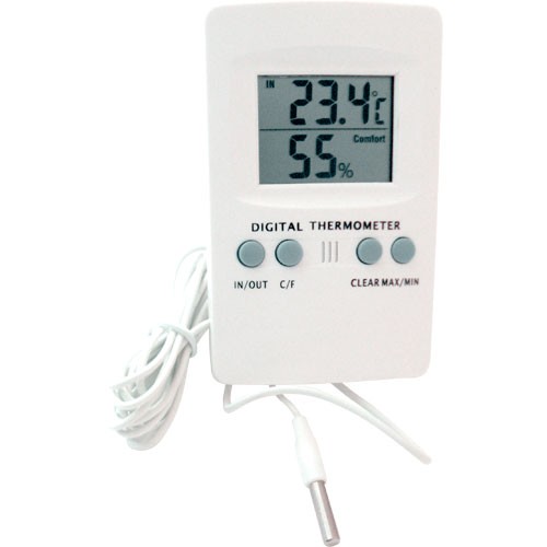 Termohigrómetro digital con sonda